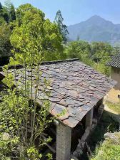 Black natural slate stone cheap price thin thickness roofing tiles for cover house roof